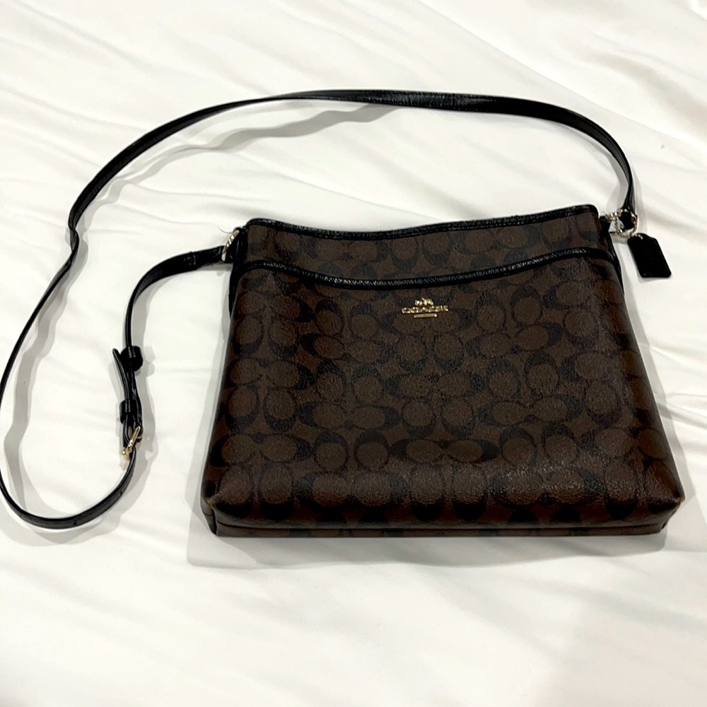 Gently used Coach Rowan File Bag